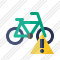 Bicycle Warning Icon