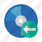 Bluray Disc Previous Icon