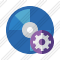 Bluray Disc Settings Icon