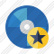 Bluray Disc Star Icon