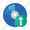 Bluray Disc Upload Icon