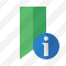 Bookmark Green Information Icon