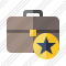 Briefcase Star Icon