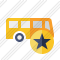 Bus Star Icon