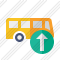 Bus Upload Icon