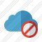 Cloud Blue Block Icon