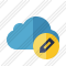 Cloud Blue Edit Icon