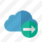 Cloud Blue Next Icon