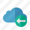 Cloud Blue Previous Icon