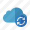 Cloud Blue Refresh Icon