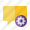 Icone Comment Blank Settings