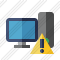 Computer Warning Icon