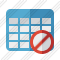 Database Table Block Icon