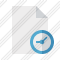 Document Blank Clock Icon