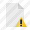 Document Blank Warning Icon