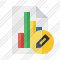 Document Chart Edit Icon