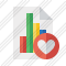 Document Chart Favorites Icon