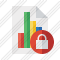 Document Chart Lock Icon