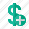 Dollar Add Icon