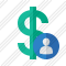 Dollar User Icon