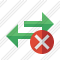 Exchange Horizontal Cancel Icon