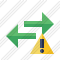 Exchange Horizontal Warning Icon