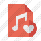 File Music Favorites Icon