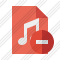 File Music Stop Icon