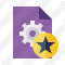 File Settings Star Icon