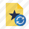 File Star Refresh Icon