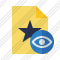 File Star View Icon