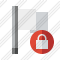 Flag Light Lock Icon