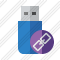 Flash Drive Link Icon