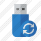 Flash Drive Refresh Icon