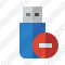 Flash Drive Stop Icon