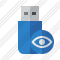 Flash Drive View Icon