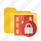 Folder Movie Lock Icon