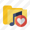 Folder Music Favorites Icon