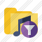 Icône Folder Music Filter