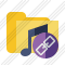Icône Folder Music Link