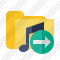 Folder Music Next Icon