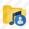 Folder Music User Icon