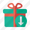 Icône Gift Download