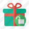 Icône Gift Unlock
