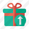 Icône Gift Upload