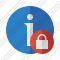 Information Lock Icon