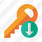 Key Download Icon