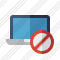 Laptop Block Icon