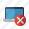 Laptop Cancel Icon