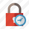 Lock Clock Icon